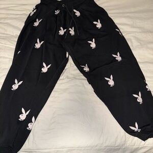 PLAYBOY BLACK JOGGERS